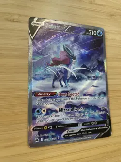 Suicune V GG38/GG70 Crown Zenith: Galarian Gallery Pokemon NM - Image 2