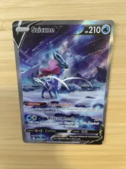 Suicune V GG38/GG70 Crown Zenith: Galarian Gallery Pokemon NM - Image 5