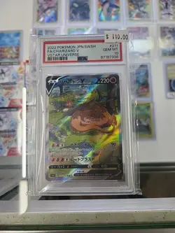 Pokemon TCG Charizard v S12a VSTAR Universe Japanese Edition Psa 10 - Image 1
