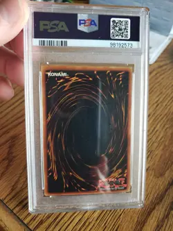 2002 Yu-Gi-Oh LOB-086 Dragoness The Wicked Knight Rare 1st Edition PSA 8 NM-MT - Image 2