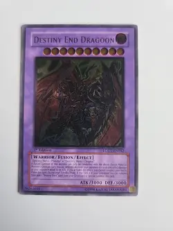 Yugioh Destiny End Dragoon LODT-EN042 (Ultimate Rare) 1st Edition #Y83 - Image 1