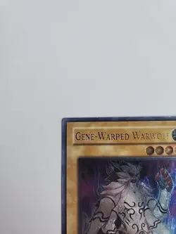 Yugioh Gene-Warped Warwolf STON-EN001 (Ultimate Rare) 1st Edition #Y78 - Image 4