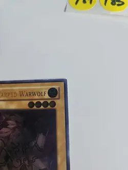 Yugioh Gene-Warped Warwolf STON-EN001 (Ultimate Rare) 1st Edition #Y78 - Image 5