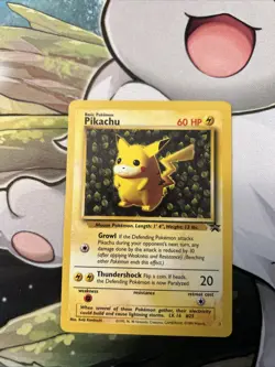 Pikachu - 1 - Pokemon Wizards Black Star Promo Card NM - Image 1