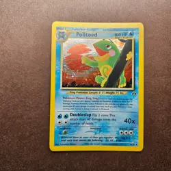 Politoed 8/75 Pokemon Neo Discovery Holo Rare Card - MP - Image 1