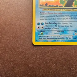 Politoed 8/75 Pokemon Neo Discovery Holo Rare Card - MP - Image 4