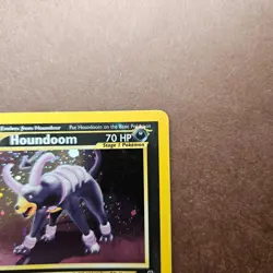 Houndoom 4/75 Pokemon Neo Discovery Holo Rare Card - LP - Image 3