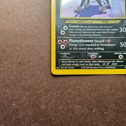Houndoom 4/75 Pokemon Neo Discovery Holo Rare Card - LP - Image 4