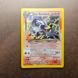Dark Houndoom 7/105 Pokemon Neo Destiny Holo Rare Card - LP - Image 1