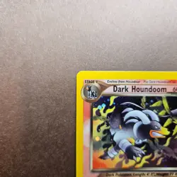 Dark Houndoom 7/105 Pokemon Neo Destiny Holo Rare Card - LP - Image 2