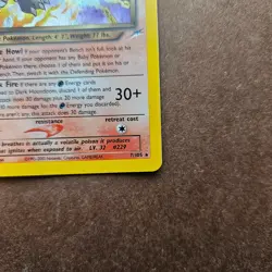 Dark Houndoom 7/105 Pokemon Neo Destiny Holo Rare Card - LP - Image 5