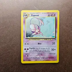 Espeon 1/75 Pokemon Neo Discovery Holo Rare Card - LP - Image 1