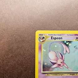 Espeon 1/75 Pokemon Neo Discovery Holo Rare Card - LP - Image 2