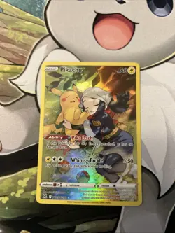 Pikachu - TG05/TG30 - Full Art Holo Rare Lost Origin - Pokemon Card - NM - Image 1