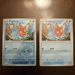 Pokemon Card Magikarp Scarlet & Violet Base Set 044/198 Reverse Holo & Common NM - Image 1