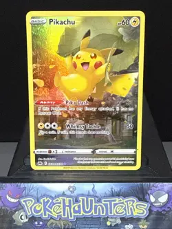 Pokemon Card Pikachu GG30/GG70 Galarian Gallery Crown Zenith Near Mint - Image 1
