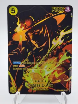 Portgas D. Ace Legacy of the Master One Piece Card SR/SP OP12 ST13-011 - Image 1