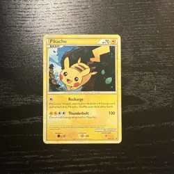 Pikachu Pokemon Holo Card HGSS Promo HGSS03 (LP) - Image 1