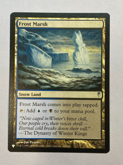 MTG - Frost Marsh - NM - The List - Mystery Booster 2 - Image 1
