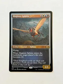 Magister Sphinx (2X2) 519 Etched Foil - Image 1