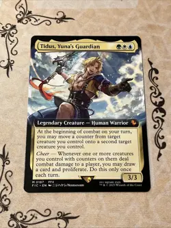 MTG Tidus, Yuna's Guardian Extended Art FINAL FANTASY Magic the Gathering - Image 1