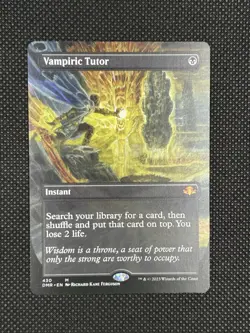 Vampiric Tutor (Borderless) Dominaria Remastered Regular - Image 3