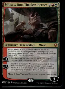 Minsc & Boo, Timeless Heroes M The List Reprints 285/361 NM - Image 1