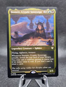 MTG - [FOIL ETCHED] Yennett, Cryptic Sovereign - Commander Masters - Image 1