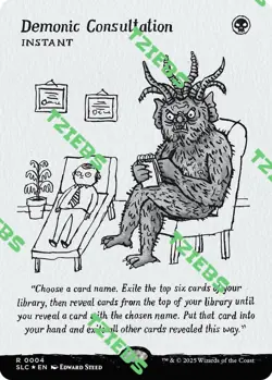 DEMONIC CONSULTATION An Encyclopedia of Magic Secret Lair, NM - Image 1