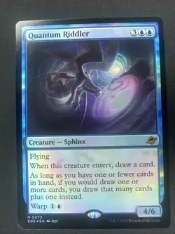Quantum Riddler Foil MTG Edge Of Eternities - Image 1