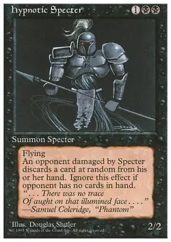 MTG HYPNOTIC SPECTER PLAYED - SPETTRO IPNOTICO - 4TH - MAGIC - IT - Image 1