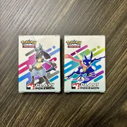 Pokemon Play Labs Greninja V, Lucario V Demo Decks (Sealed) - Image 1