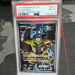 Giratina #BW74 PSA 8! 2013 POKEMON BLACK STAR PROMO - Image 1