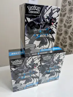 Black Bolt Booster Bundle Sealed 3x Pokemon TCG - Image 1