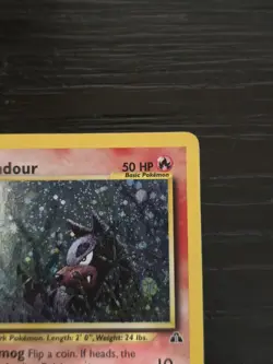 Pokemon Houndour Neo Discovery Holo 5/75 Played Condition - Image 5
