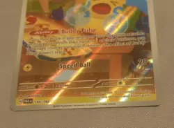 Pokemon TCG Minun 194/182 Paradox Rift Holo Near Mint - Image 3