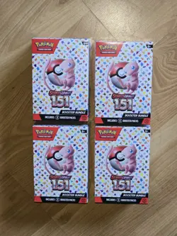 *LOT OF 4* Pokemon TCG Scarlet & Violet 151 Booster Bundle FACTORY SEALED 🔥 - Image 1
