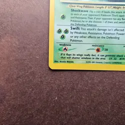 Yanma 17/75 Pokemon Neo Discovery Holo Rare Card - MP - Image 5