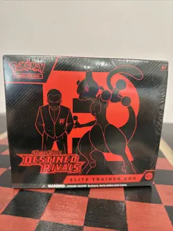 Pokemon TCG Destined Rivals ETB Sealed - Image 1