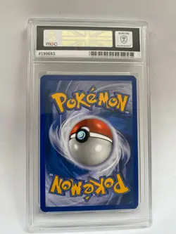 TOPPS PSA MGC 2010 POKEMON RAYQUAZA & DEOXYS LEGEND UNDAUNTED GRADE 8 - Image 2