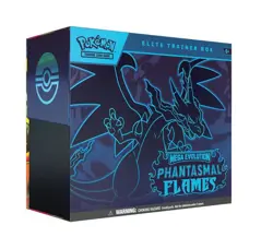 Pokemon ETB Mega Evolution Phantasmal Flames Elite Trainer Box Shipping Nov 15 - Image 1