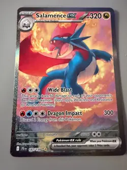 Salamence ex 187/159 Sv09: Journey Together Holo-POKEMON TCG - Image 1