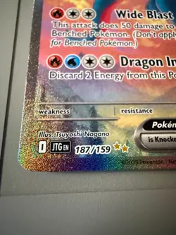 Salamence ex 187/159 Sv09: Journey Together Holo-POKEMON TCG - Image 3