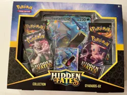 Pokemon Hidden Fates Gyrados GX Collection Sealed - Image 1
