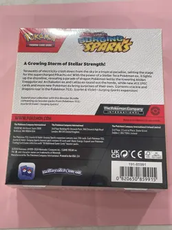 Pokemon TCG Scarlet And Violet Surging Sparks Booster Bundle With 6 Booster Pack - Image 3