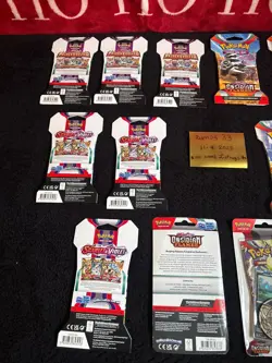 Large Sealed Pokemon Lot, mixed sets, blisters, check lane , boosters - Image 3