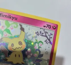 Pokemon Tcg - Mimikyu SM163 Black Star Promo - Holo Swirl - NM - Image 4