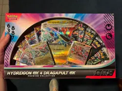 Pokemon TCG Hydreigon EX & Dragapult EX Premium Collection - New /Factory Sealed - Image 1