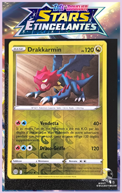 Carte Pokemon Drakkarmin 113/172 Rare Reverse EB09 Stars Etincelantes FR - Image 1