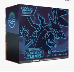Phantasmal Flames:Pokemon Center Exclusive Elite Trainer Box(ETB) PREORDER 11/14 - Image 1